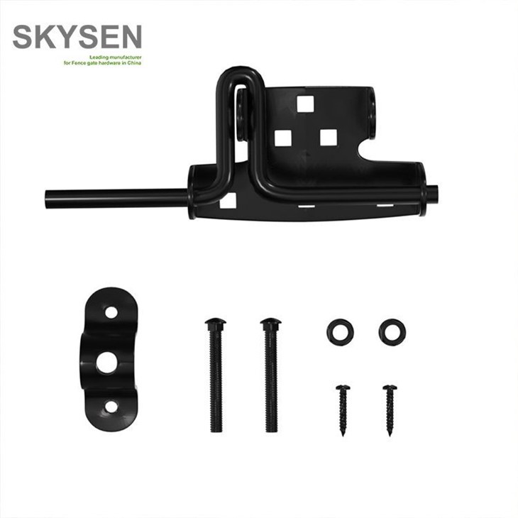 Double Gate Latch Wood Fence