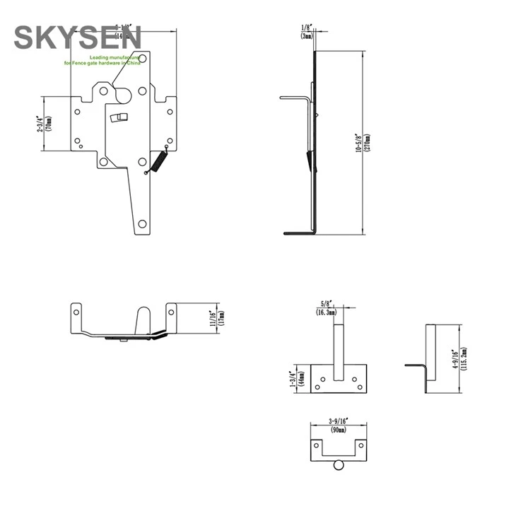 Outdoor Wood Gate Locks