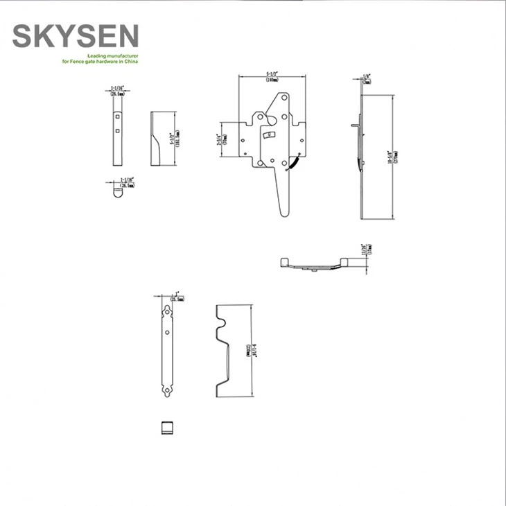 Plastic Fence Gate Latch