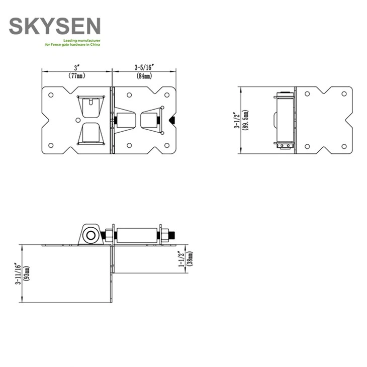 Wooden Gate Hinges made in China