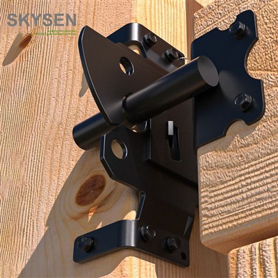 Wood Fence Gate Thumb Latch