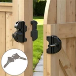 Double-Side Locking Gate Latch
